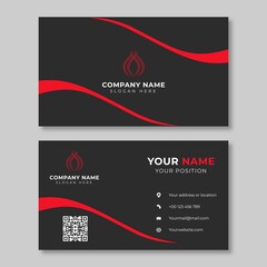 Fototapeta premium creative business card vector design