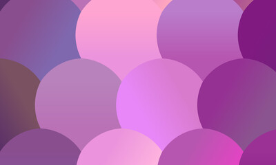 Beautiful Purple circles background, digitally created