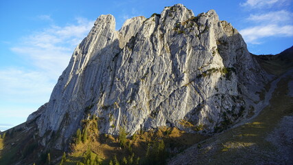 formation in the mountains