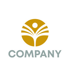 letter Y with people logo