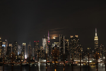 Fototapeta na wymiar New York at Night