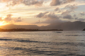 Beach Sea shore Sunset