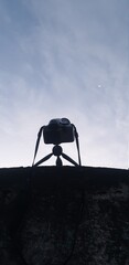 Naklejka premium chair in the sky