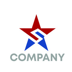 Obraz premium s star logo