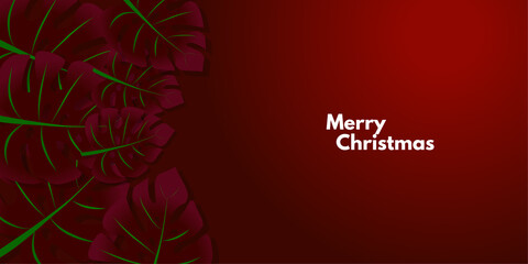 Merry christmas background illustration vector