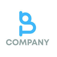 B logo