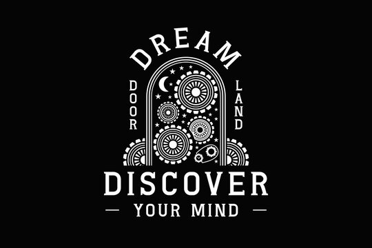 Dreams Door Mind Working Logo Design