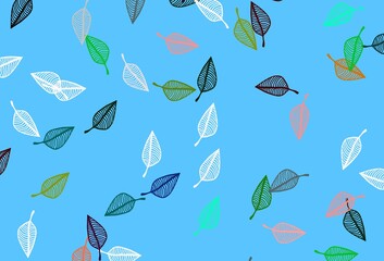 Light Multicolor, Rainbow vector sketch cover.