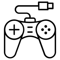Gamepad in line vector design © Vectors Point