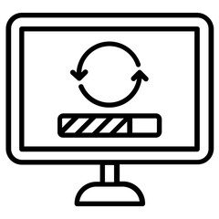 System software update in line vector 