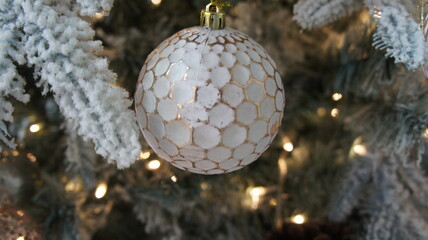 ball on a Christmas tree, Christmas tree toy