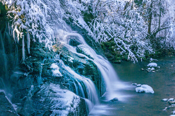 Allgäu - Wasserfall - Winter - Eis - Rettenberg