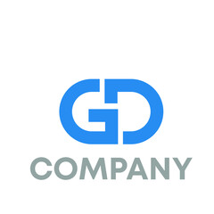 Obraz premium GD logo 