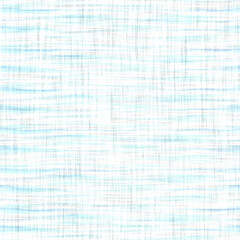 Teal blue tie dye wave stripe texture background. Seamless white linen boho textile effect. Distressed acid wash coastal living style pattern. Nautical maritime wavy line beach fashion swatch.
