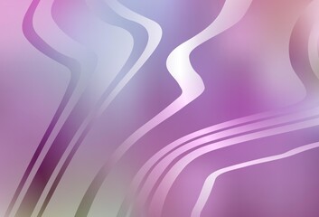 Light Purple, Pink vector background with lines.