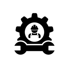 Car service logo. Vector illustration.
