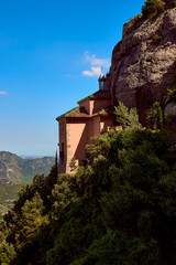 Fototapeta na wymiar Chapel of the Santa Cova Montserrat