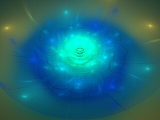 Imaginatory fractal background Image