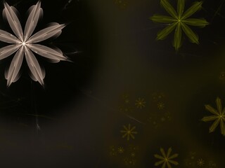 Imaginatory fractal background Image