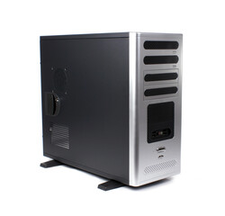 Obraz premium computer case 3d view