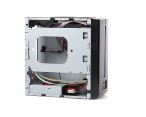 
computer case side view