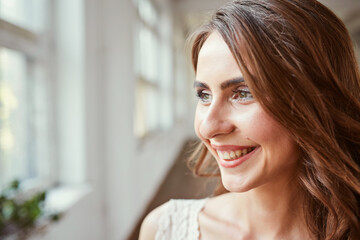 A beautiful portrait of the bride.