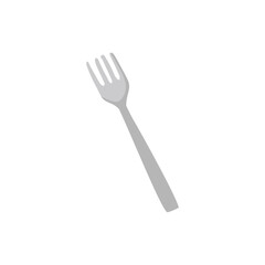 fork cutlery utensil kitchen icon isolated image
