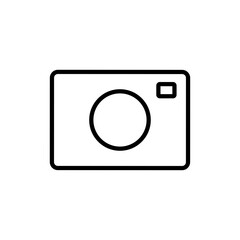 Camera line icon