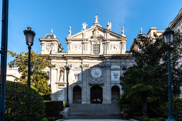 Obraz premium The Convent of the Salesas Reales in Madrid