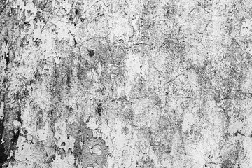 Texture of a concrete wall with cracks and scratches which can be used as a background