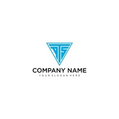 ATS icon monogram letter text alphabet logo design