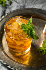 Boozy Refreshing Stinger Cocktail