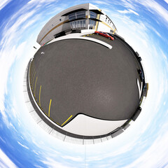 Tiny Planet - México Places