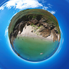Fototapeta premium Tiny Planet - México Places
