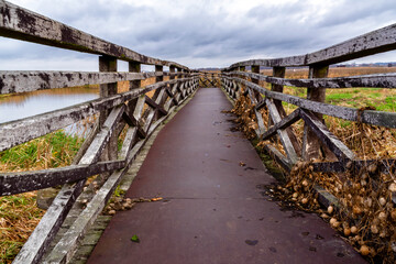 Przystań Waniewo, Narwiański Park Narodowy, Podlasie, Polska © podlaski49