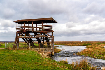 Przystań Waniewo, Narwiański Park Narodowy, Podlasie, Polska © podlaski49