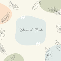 botanical plant background