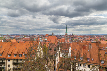 Obraz premium View of Nuremberg, Germany