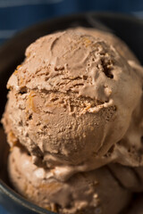 Homemade Chocolate Peanut Butter Ice Cream