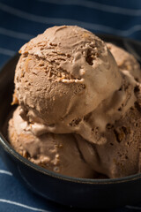 Homemade Chocolate Peanut Butter Ice Cream