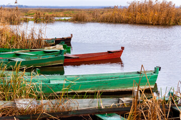 Przystań Waniewo, Narwiański Park Narodowy, Podlasie, Polska © podlaski49