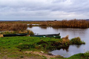 Przystań Waniewo, Narwiański Park Narodowy, Podlasie, Polska © podlaski49
