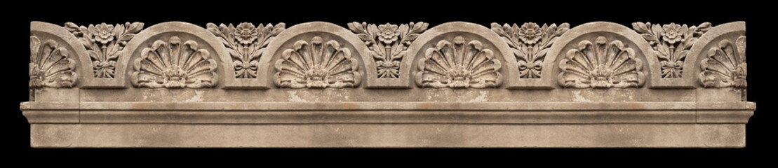 Gypsum cornice, moldings, baseboards and friezes  © Kozlik_mozlik