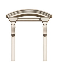 Elements of architectural decorations of buildings, arches and columns, door and window openings....