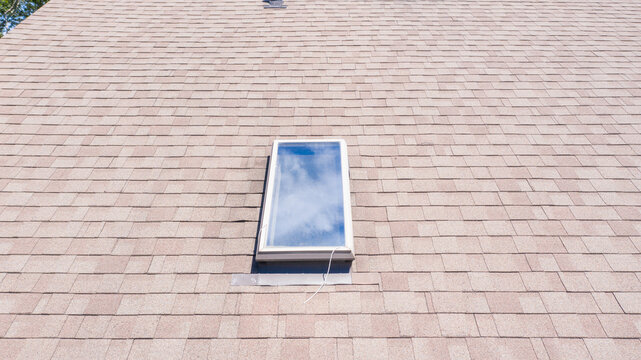 roof with skylight