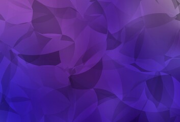 Light Purple, Pink vector abstract polygonal pattern.