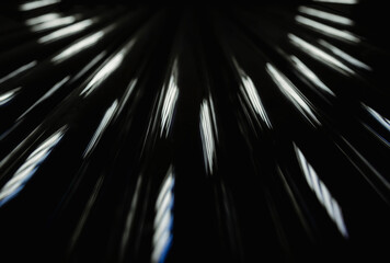 glare of light in the dark