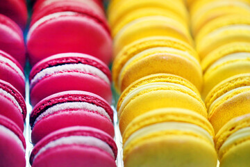 Photo background with colorful sweets