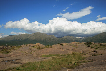 Giant clouds over Cerro Uritorco, Cordoba, Argentina.
