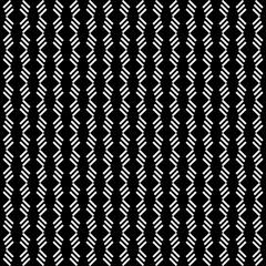 Seamless pattern. Linear ornament. Angled stripes motif. Slanted dashes image. Striped backdrop. Tilted strokes wallpaper. Diagonal lines background. Digital paper, textile print. Vector illustration